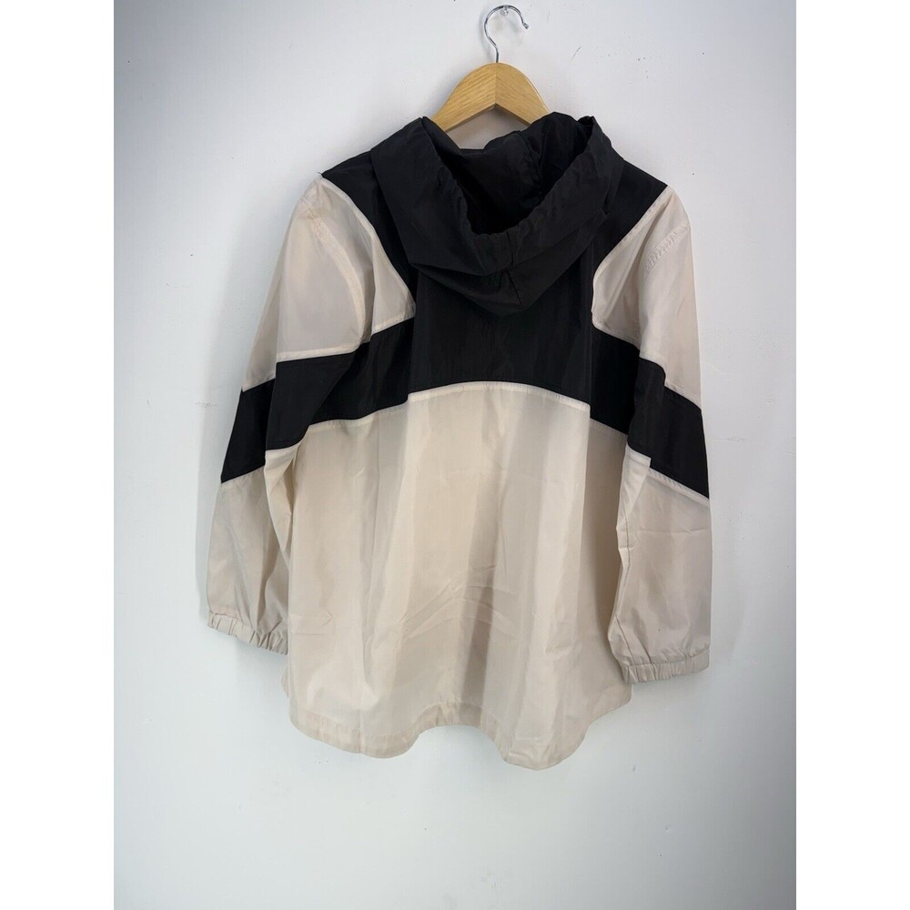 NEW SUSAN GRAVER SG WOMEN Sport Colorblocked Pullover Hooded Jacket - Picture 6 of 15